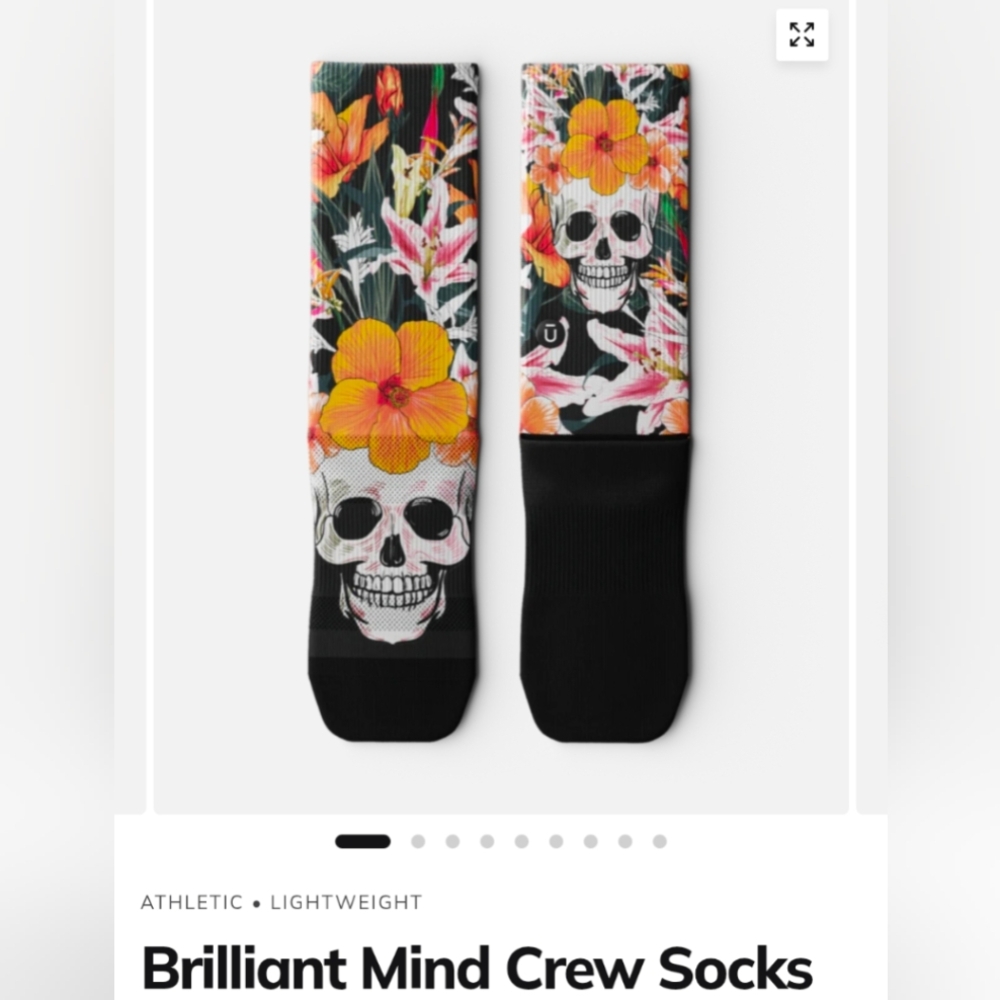 Outway Skull Socks - Picture 4 of 11